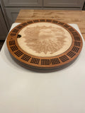 Handcrafted Cribbage Boards - Round