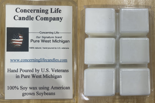 Concerning Life Scented Wax Melts for Wax Warmers - Aromatic Air Freshener with a Variety of Aromatherapy Scents - Handcrafted in the USA by U.S. Veterans