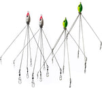 Alabama Rig 5 Arm Umbrella Fishing Rig- Set of 4