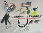 Codaicen Fishing Bass Fishing Boxes - Bass lures, baits and tools every month to help you catch fish - Hard lures, topwater lures and frogs, Soft Stick Baits, Weedless Hooks and Many Other Baits. Four Sizes to Meet All Your Bass Fishing Needs.