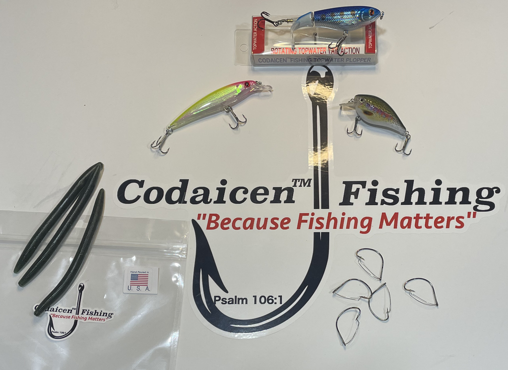 Codaicen Fishing Bass Fishing Boxes - Bass lures, baits and tools ever