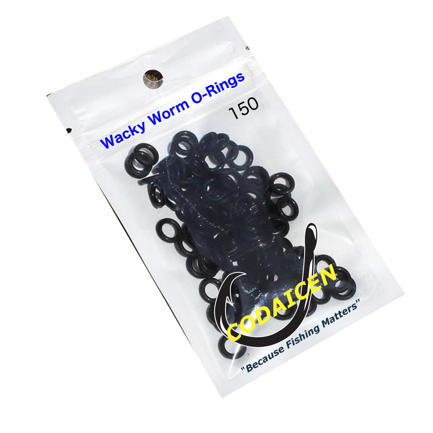 Wacky Rig Tool for Senko Worms and Soft Stick Baits -With 150 PCS Worm O-Rings